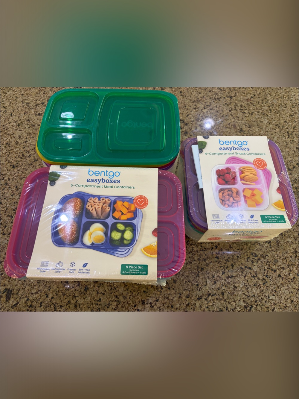 Bentgo Easyboxes 3,4 and 5-Compartment Meal Containers - Used and New